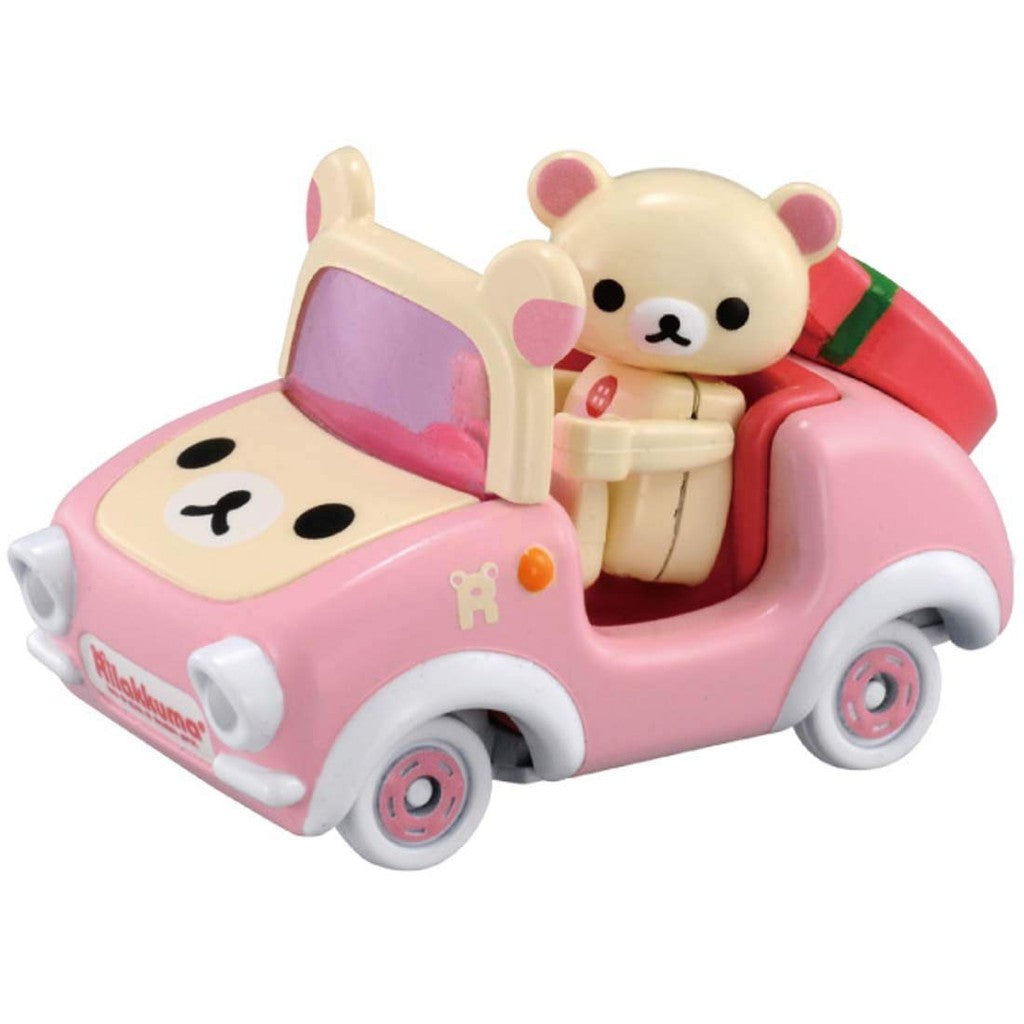 Takara Tomy Dream Tomica Car Ride On R09 Korilakkuma x Korilakkuma Car Figure