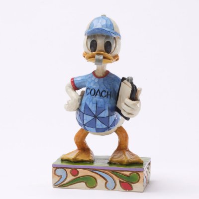 Enesco Jim Shore Disney Traditions Donald Duck Best Coach Collection Figure
