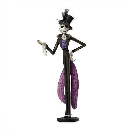Enesco Jim Shore Disney Traditions Nightmare Before Christmas Jack Skellington with Hat Snowman Collection Figure