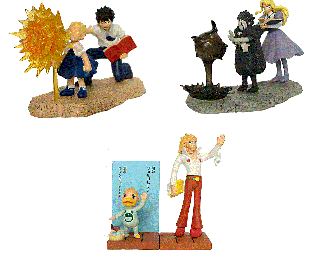 Bandai Konjiki No Gash Bell Zatch Diorama World 6 Mini Trading Collection Figure Set - Lavits Figure
 - 1