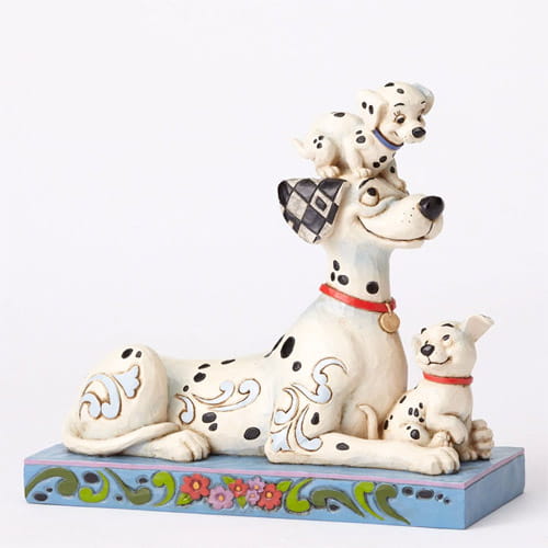 Enesco Jim Shore Disney Traditions 101 Dalmatians Puppy Love Collection Figure