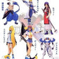 Yujin SR Gashapon Guilty Gear X GGX Part 2 6 Figure Set