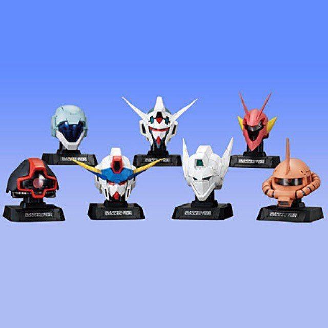 Bandai 2012 Mobile Suit Gundam Head Collection Vol 2 7 Trading Figure Set