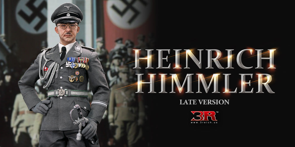 3 Reich 1/6 12" GM646 Reichsführer of the Schutzstaffel Heinrich Himmler Late version Action Figure