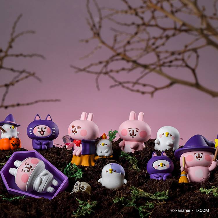 カナヘイKanahe's Small Animals 2 フィギュアセット Yendar Taiwan Limited Kanahei's Small Animals Halloween Sealed Box