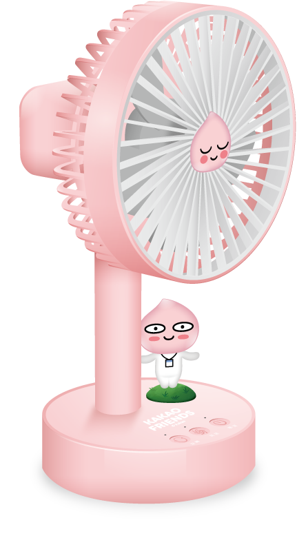 Kakao Friends Taiwan PX Mart Limited USB Fan Figure Type B