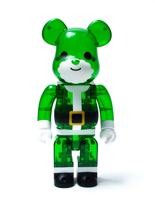 Medicom Toy Be@rbrick 400% Isetan Limited Merry green Christmas 11" Vinyl Collection Figure