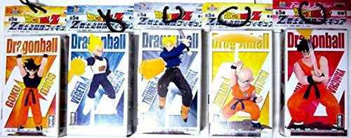 Banpresto Dragon Ball Z Warrior Finish Death Blow Part 1 5 Trading Figure Set