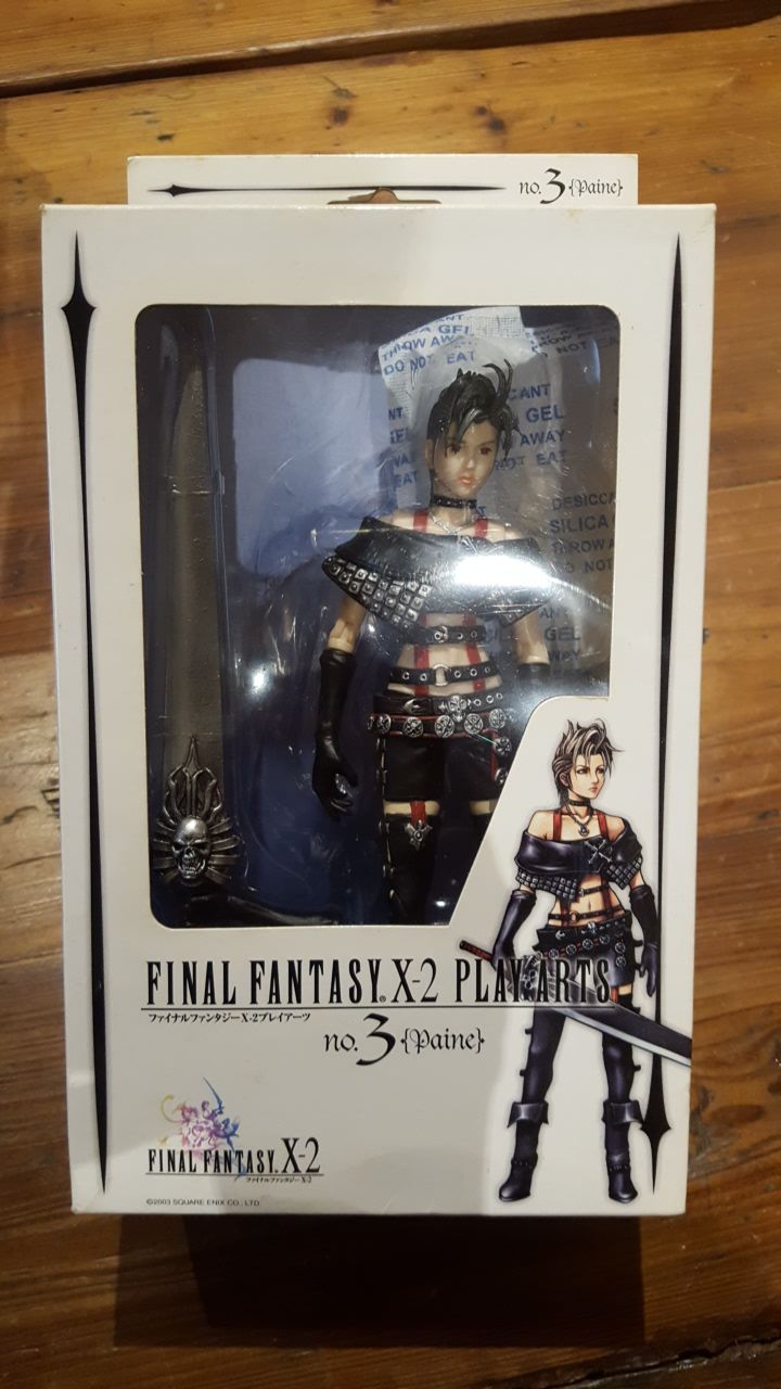 Square Enix Final Fantasy X-2 Play Arts Vol 1 2 3 Yuna Rikku Paine 3 Action Figure Set