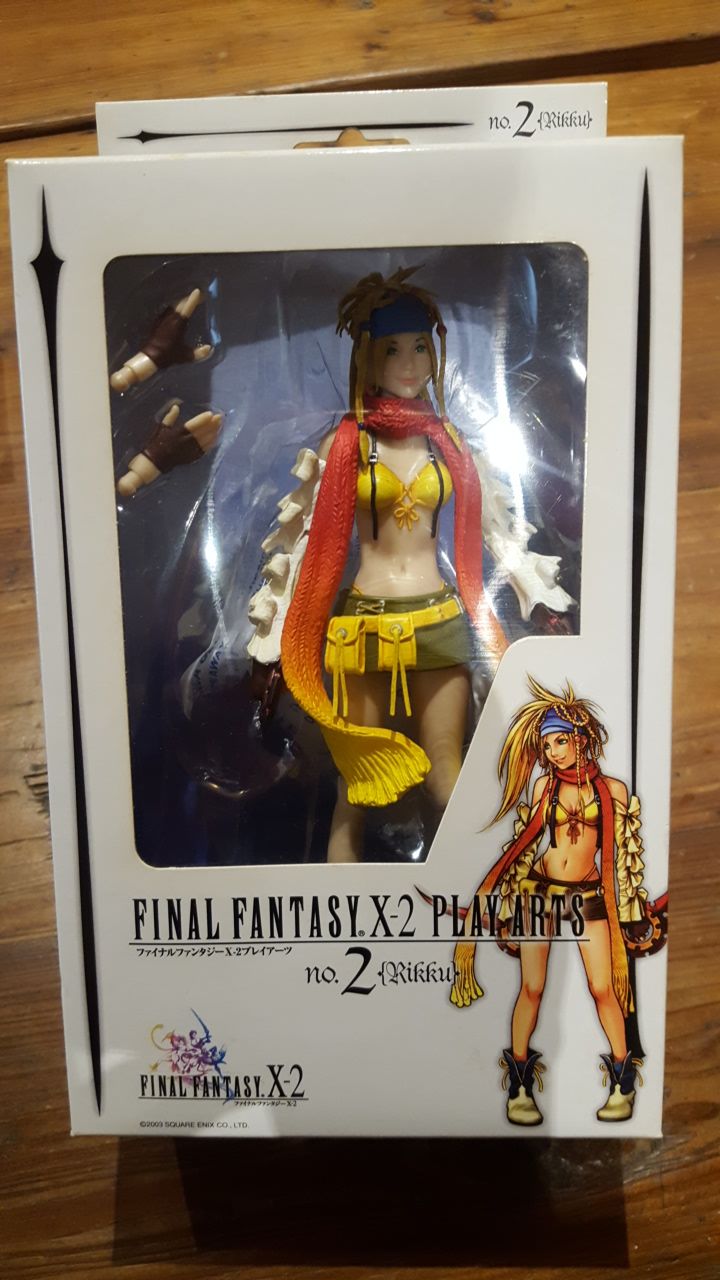 Square Enix Final Fantasy X-2 Play Arts Vol 1 2 3 Yuna Rikku Paine 3 Action  Figure Set