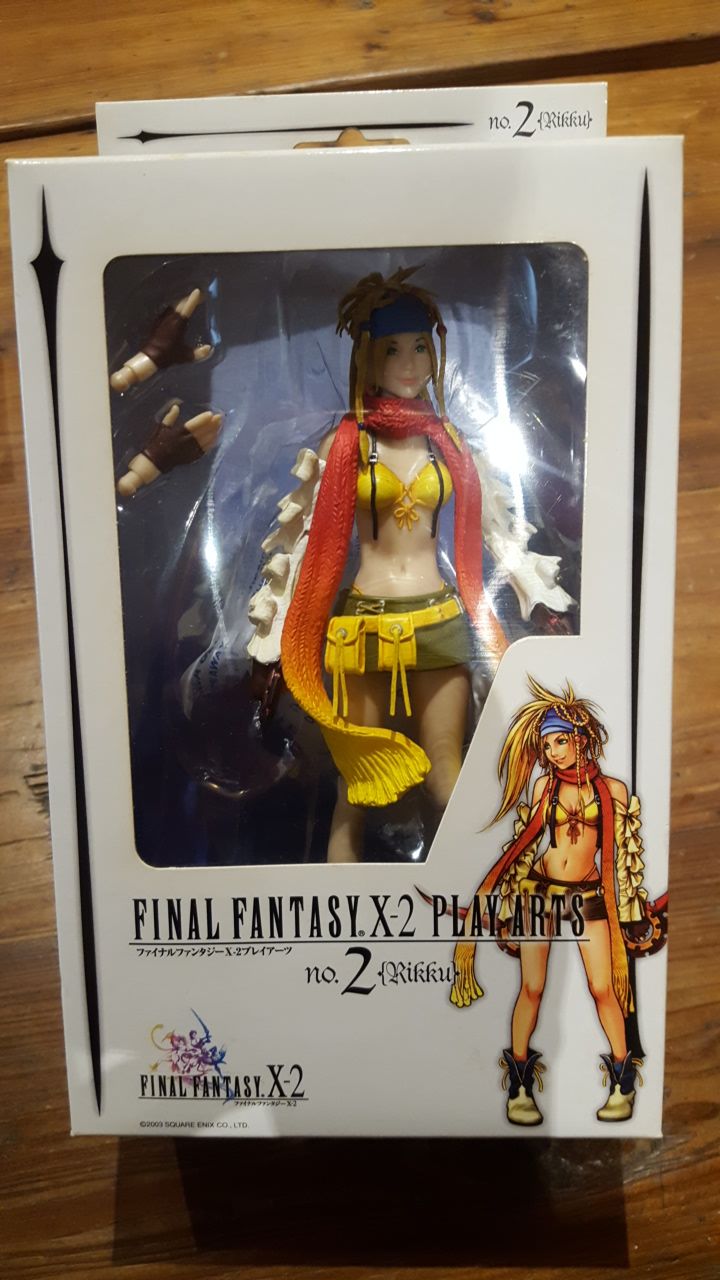 Square Enix Final Fantasy X-2 Play Arts Vol 1 2 3 Yuna Rikku Paine 3 Action Figure Set