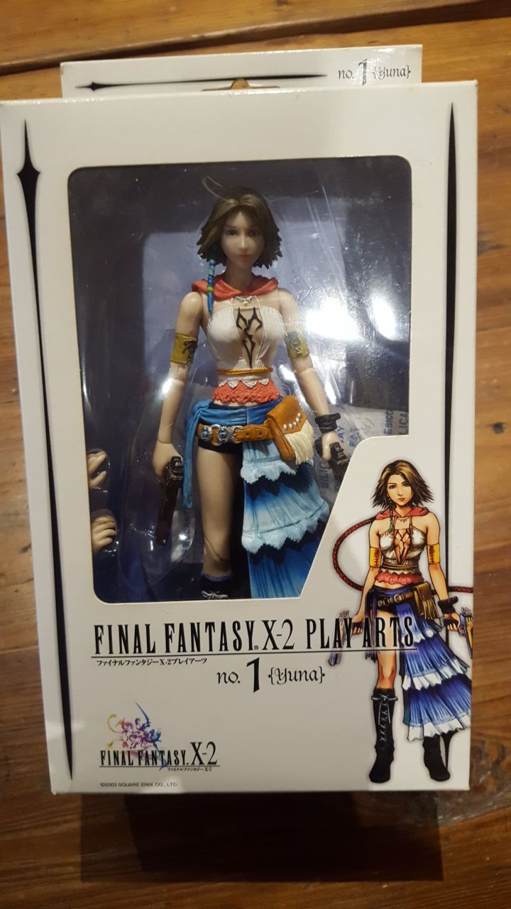 Square Enix Final Fantasy X-2 Play Arts Vol 1 2 3 Yuna Rikku Paine 3 Action Figure Set