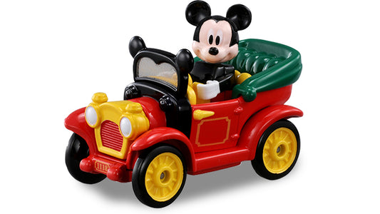 Takara Tomy Dream Tomica Car RD-01 Mickey Mouse & Cartoon Car Figure