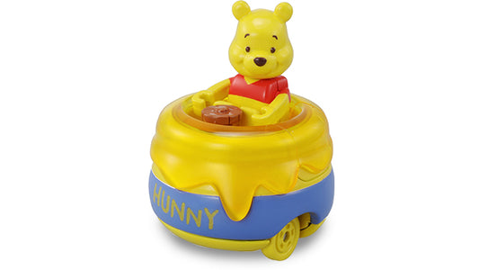 Takara Tomy Dream Tomica Car RD-02 Winnie The Pooh & Honeypot Figure