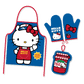 Sanrio Hello Kitty Taiwan PX Mart Limited Apron & Kitchen Gloves & Met Set Type A