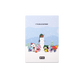 Line Friends x BTS BT21 Taiwan Family Mart Limited A4 Size File Folder Winter Style ver