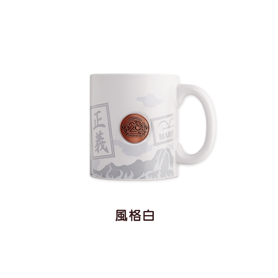 One Piece x Lee Taiwan Family Mart Limited 450 ml Mug Cup White ver