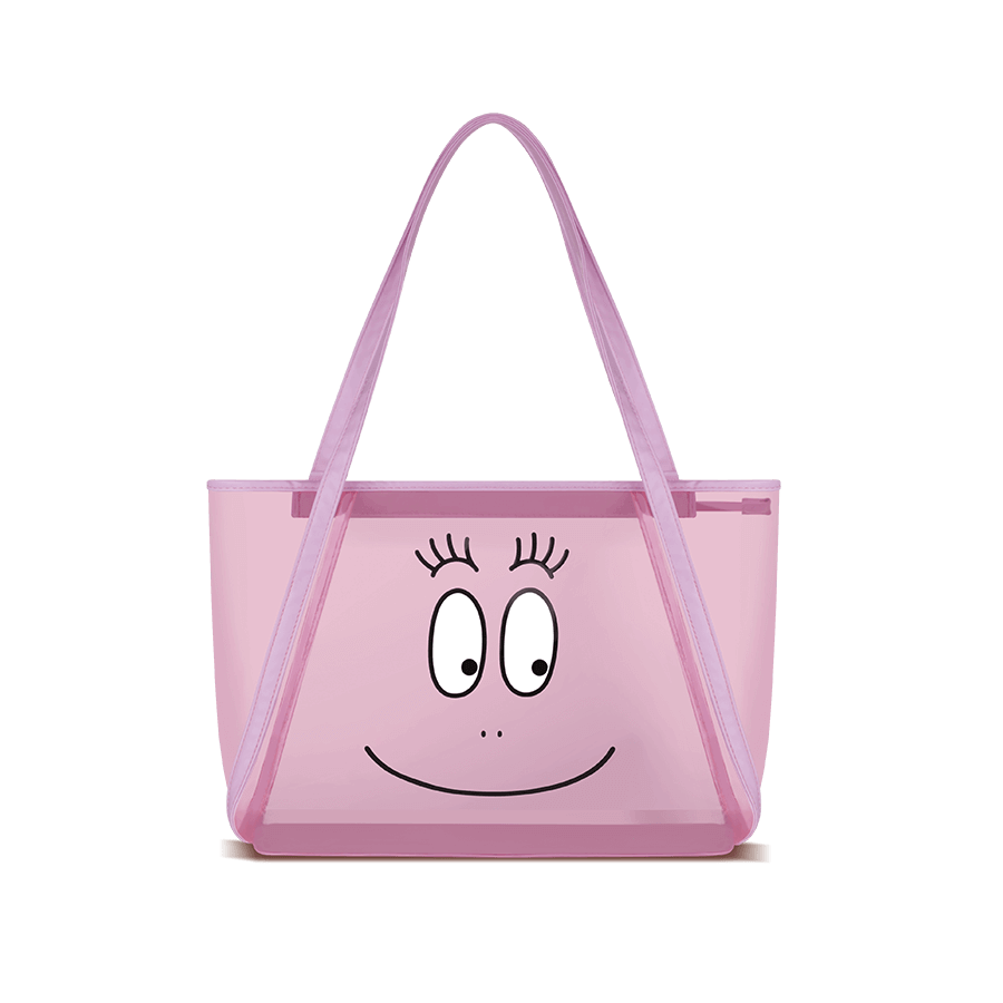 Barbapapa Taiwan Family Mart Limited 12" Plastic Tote Bag