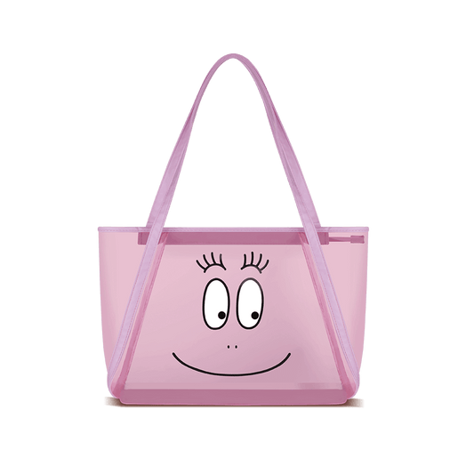 Barbapapa Taiwan Family Mart Limited 12" Plastic Tote Bag