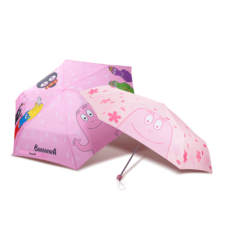 Barbapapa Taiwan Family Mart Limited Umbrella Sakura ver