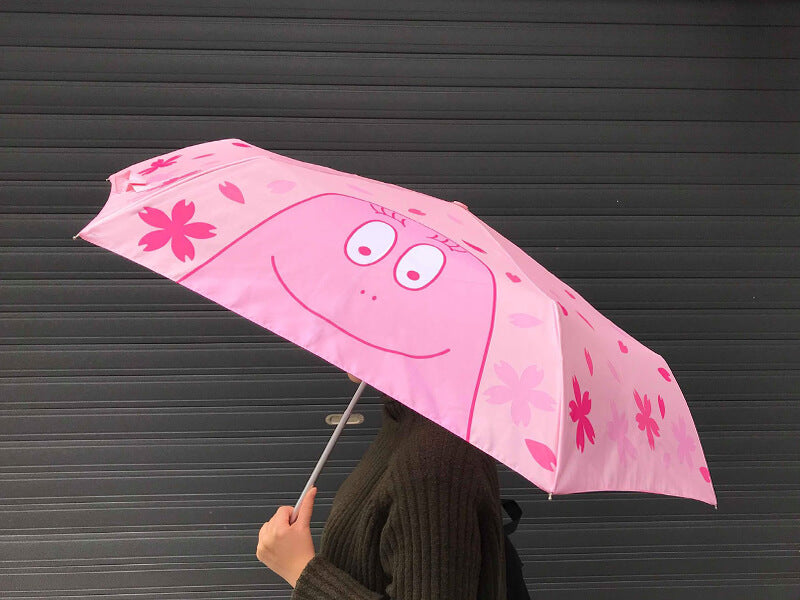 Barbapapa Taiwan Family Mart Limited Umbrella Sakura ver