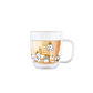 Line Friends x BTS BT21 Taiwan Family Mart Limited 400ml Double Glass Mug Cup