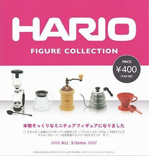 Gashapon Figure Collction Hario Cafe Coffee Miniature 5 Figure Set