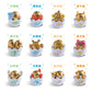 Sanrio Taiwan Limited Gudetama 12 Astrology Zodiac Signs Egg Style Special Golden ver Trading Figure Set