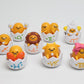 Sanrio Taiwan Limited Gudetama 12 Astrology Zodiac Signs Egg Style Trading Figure Set