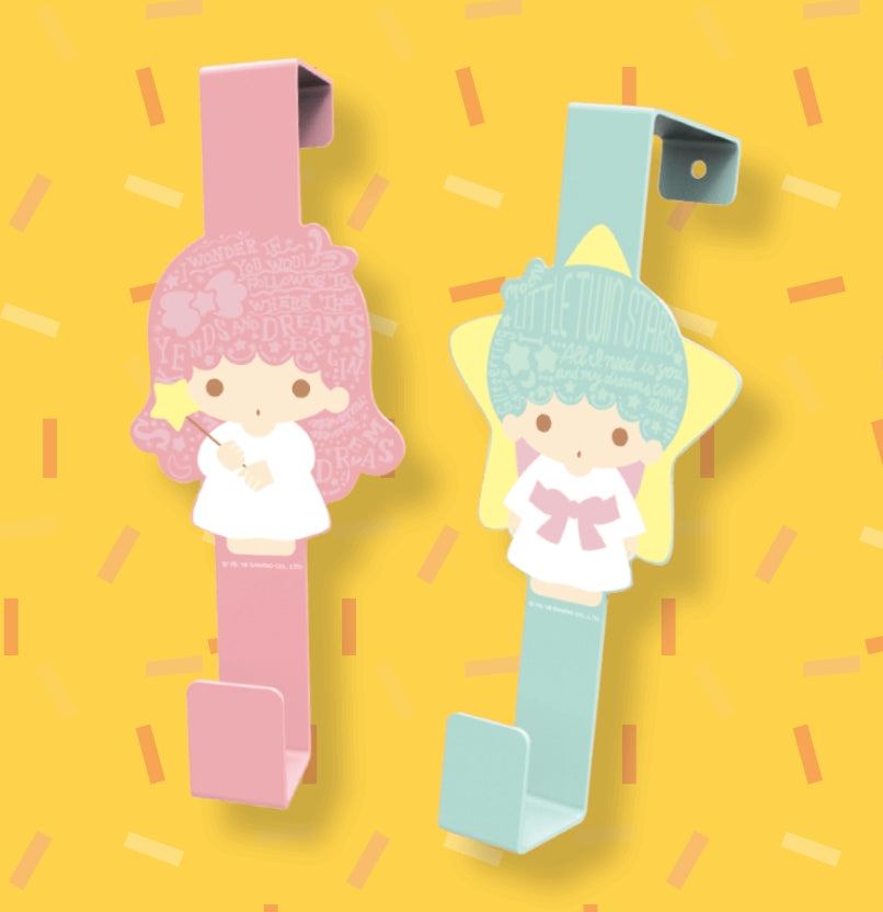 Sanrio Characters Family Mart Limited Little Twin Stars Door Hook Set