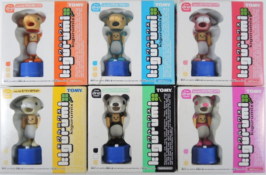 Tomy Character Mix Kigurumix The 2nd Team 6 Mini Dance Figure Set