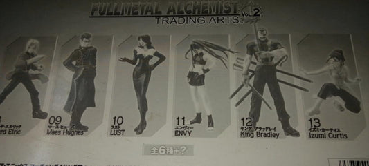 Square Enix Fullmetal Alchemist Trading Arts Part Vol 2 6 Color 6 Silver 12 Figure Set