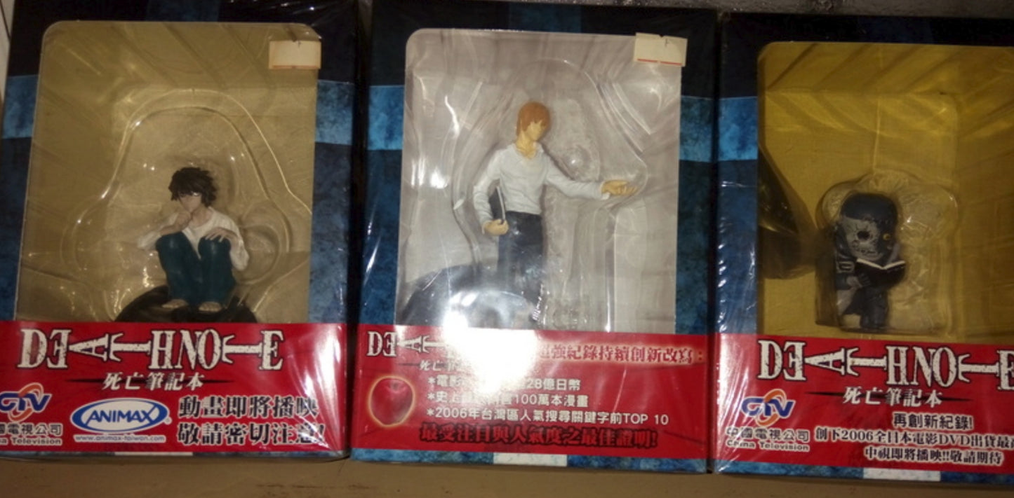 Death Note Taiwan Limited 6 Trading Figure Set