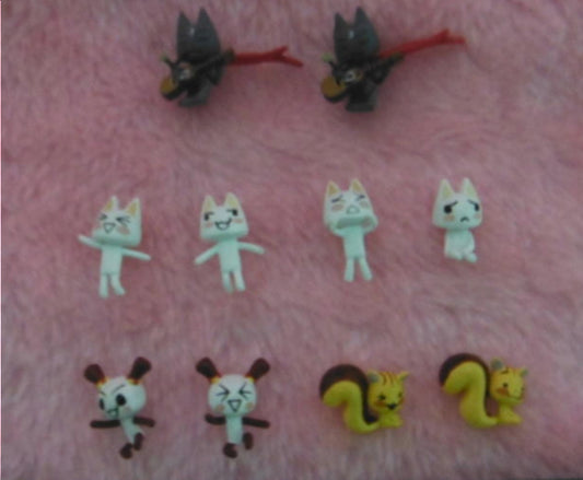 Namco Doko Demo Issyo Sony Cat Toro Inoue Character Part 2 10 Mini Trading Figure Set