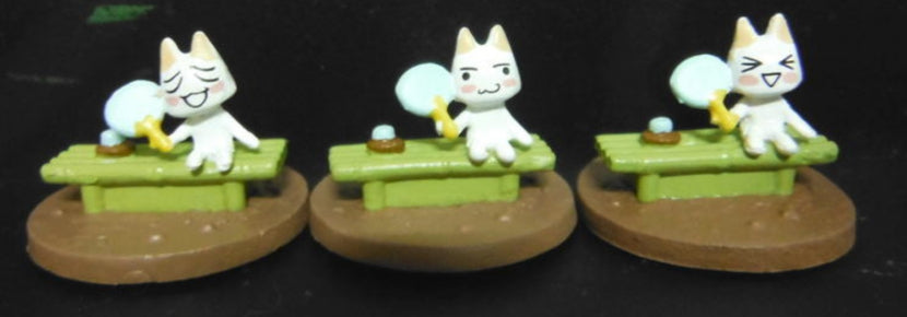 Namco Doko Demo Issyo Sony Cat Toro Inoue Character 15 Mini Trading Figure Set