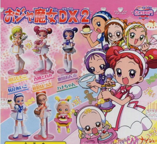 Bandai Magical Ojamajo Do Re Mi Gashapon DX Part 2 6 Collection Figure Set