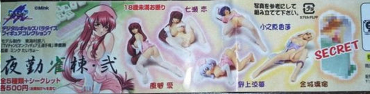 Millennium DGP Digital Gals Gashapon Night Shift Nurses Yakin Jantou Part 2 5 Figure Set Used