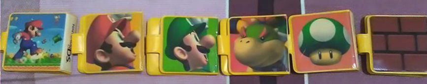 Yujin Nintendo 3DS Super Mario Bros Gashapon Mario Kart Mini Collect Book Figure Set