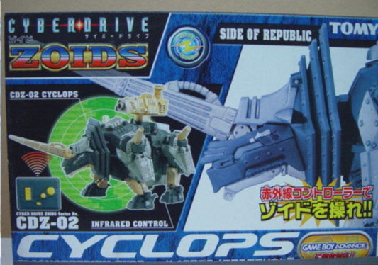 Tomy Zoids CDZ-02 Cyberdrive Cyclops Action Model Kit Figure