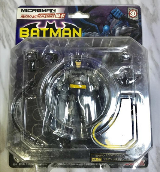 Takara 1/18 Microman Micronauts MA-07 Batman Action Figure Used