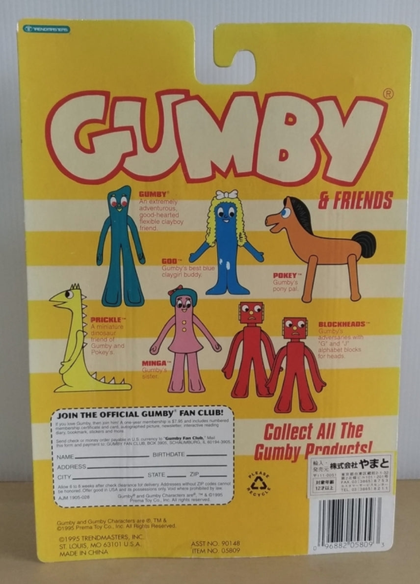 Trendmasters Gumby The Superflex Action Figure