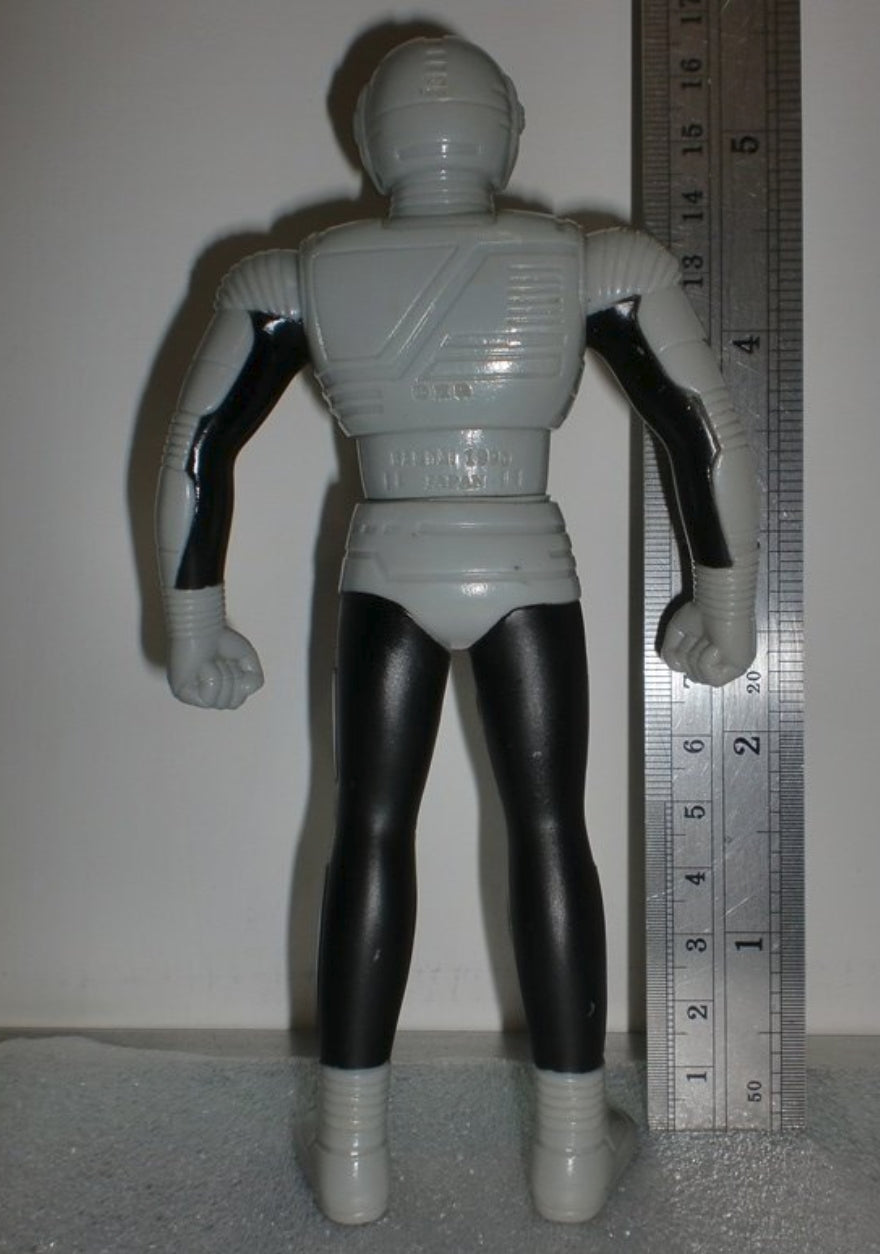 1990 Metal Hero Series Space Sheriff Gavan 6" Soft Vinyl Trading Figure Used
