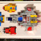 Tomy Tansor 5 Battleship Action Figure Set Used