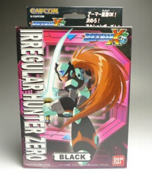 Bandai Capcom Mega Man Rockman X3 Irregular Hunter Zero Black Model Kit Figure