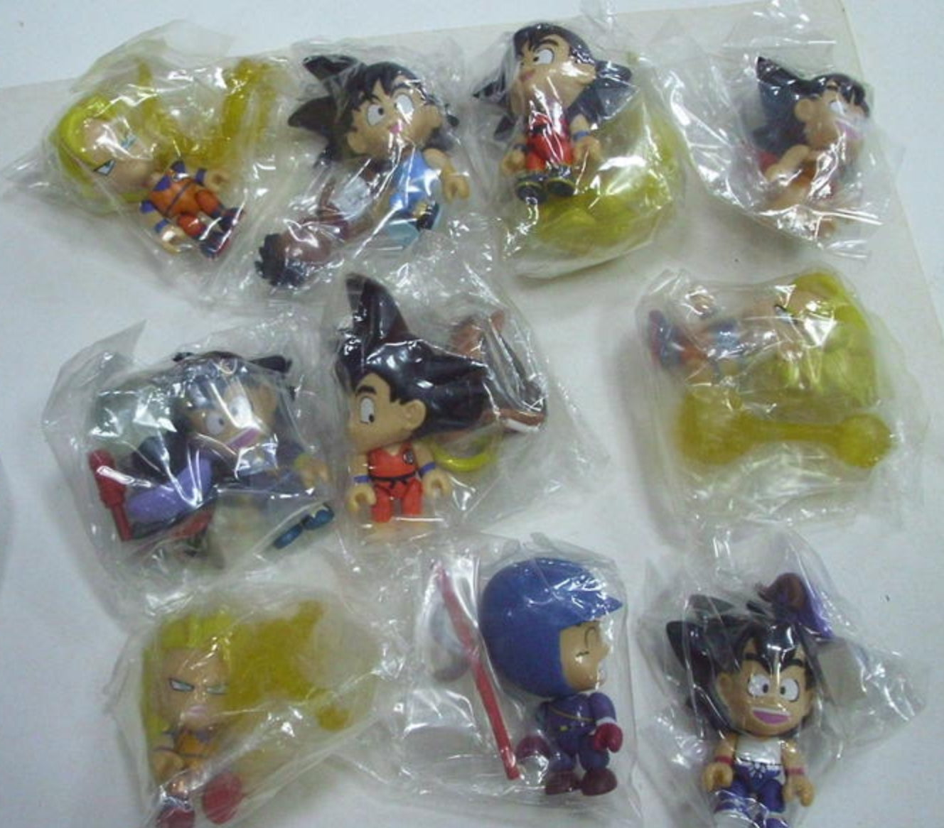 Unifive Dragon Ball Z Big Head Series 1 10 Mini Trading Figure Set