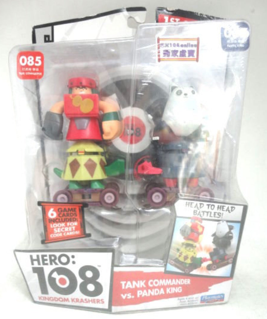 Hero 108 Kingdom Krashers 085 067 Tank Commander vs Panda King Trading Figure