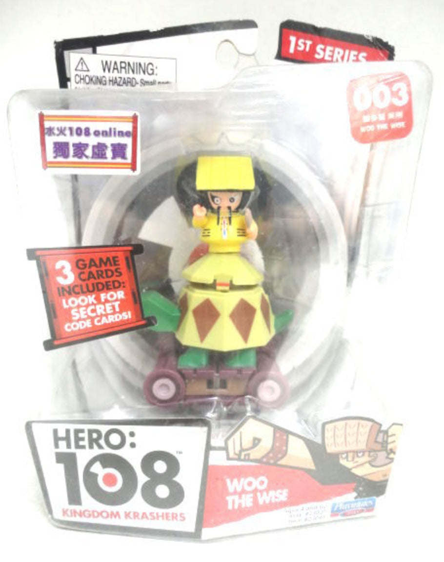 Hero 108 Kingdom Krashers 003 Woo The Wise Trading Figure