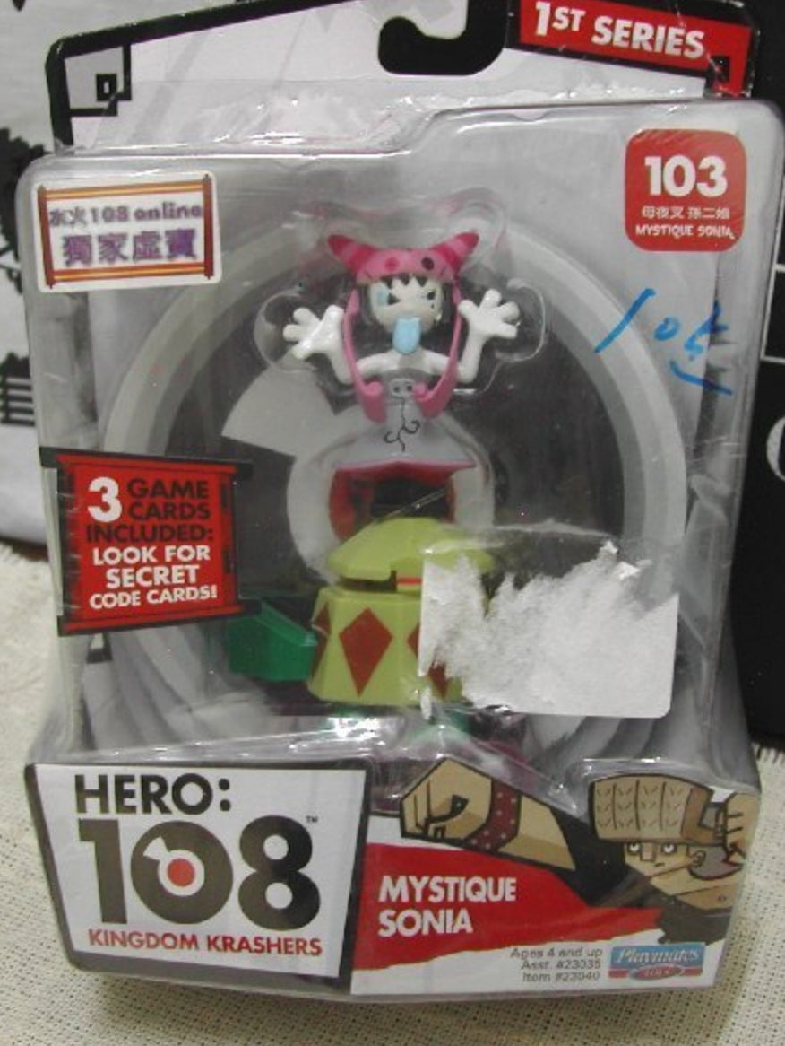 Hero 108 Kingdom Krashers 103 Mystique Sonia Trading Figure