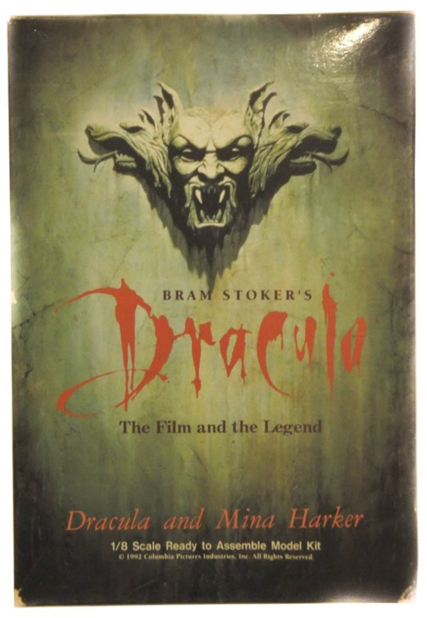 Bram Stoker's The Film and The Legend Dracula And Mina Harker Soft Vinyl Model Kit Figure