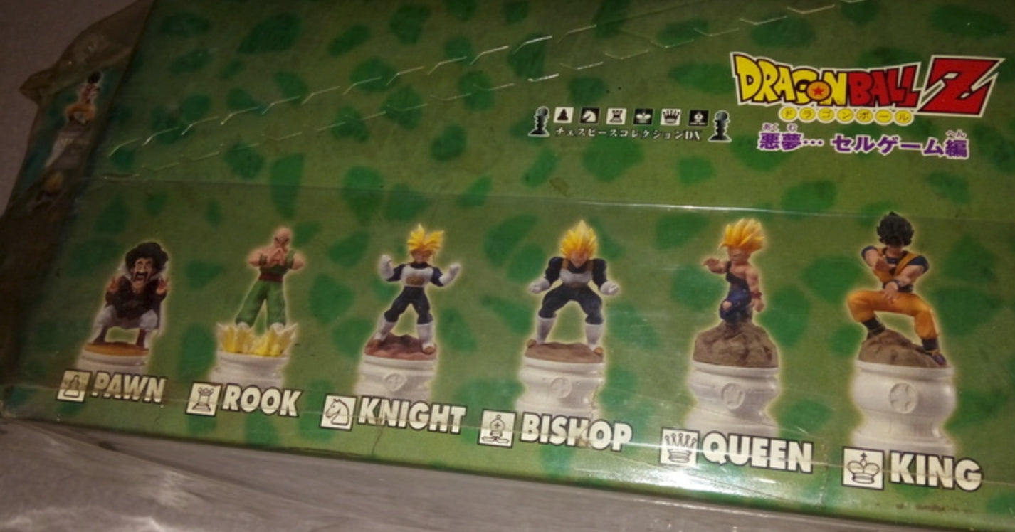 Bandai Dragon Ball Z Chess 12+2 Secret 14 Trading Figure Set